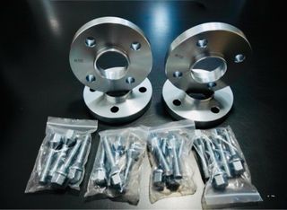 4 separadores aluminio 4x100 15mm