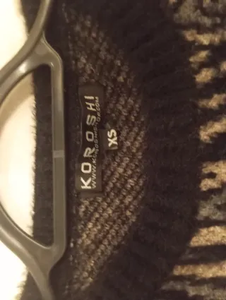 Jersey Koroshy estampado cebra