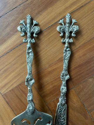 Set posate torta vintage