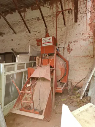 Hormigonera estática industrial