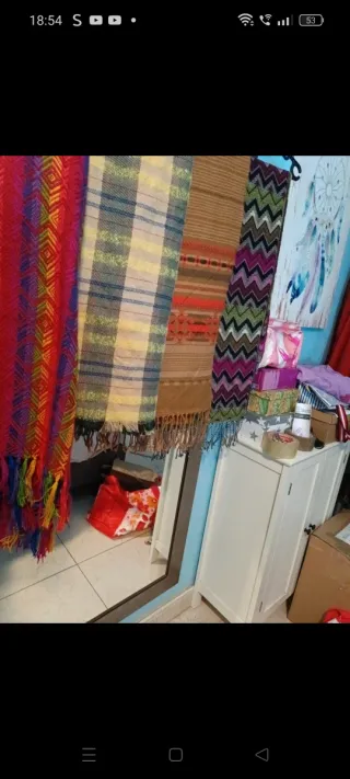 4 Sciarpe Foulard Donna Poco Uso