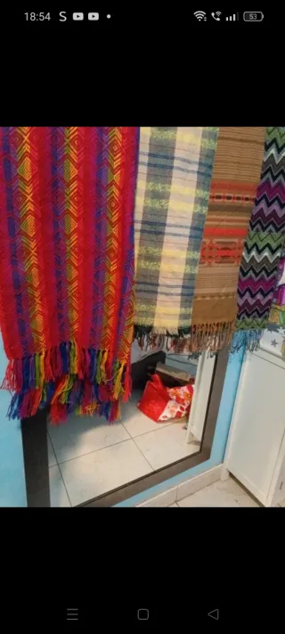 4 Sciarpe Foulard Donna Poco Uso