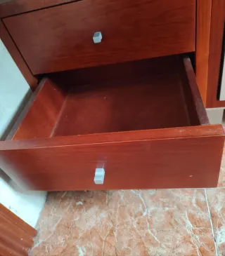 Mobile bagno in legno e metallo