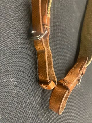 Tracolla  in cuoio e cordura e calendario Beretta