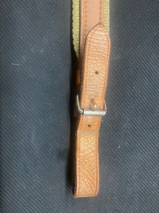 Tracolla  in cuoio e cordura e calendario Beretta