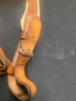 Tracolla  in cuoio e cordura e calendario Beretta