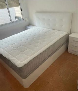 Canapé abatible blanco