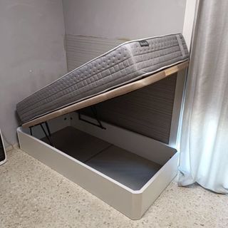 Canapé abatible blanco