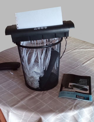 Destructora Papel United Office (Lidl)