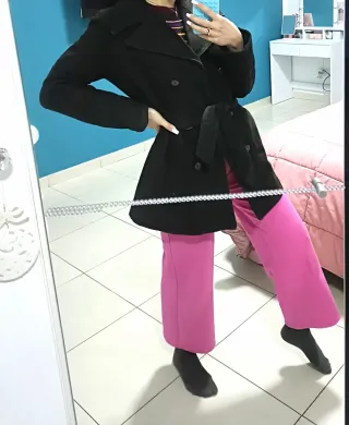 Giacca Vera Pelle Vintage Tg 44 Marrone