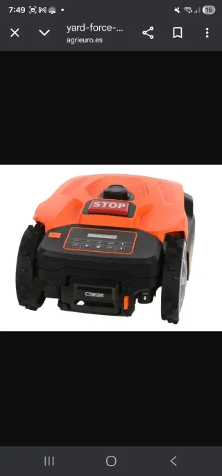 Robot cortacésped Yard Force NX 80 i