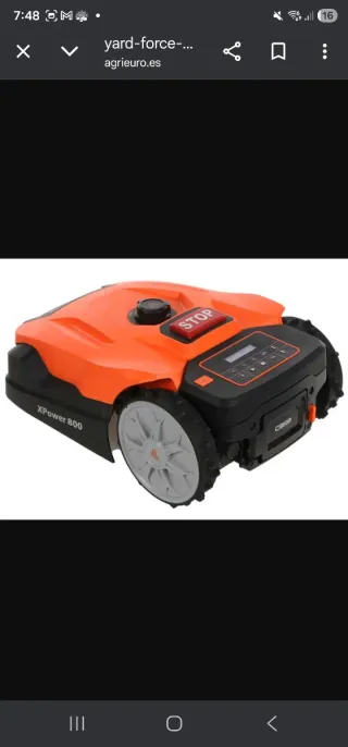 Robot cortacésped Yard Force NX 80 i