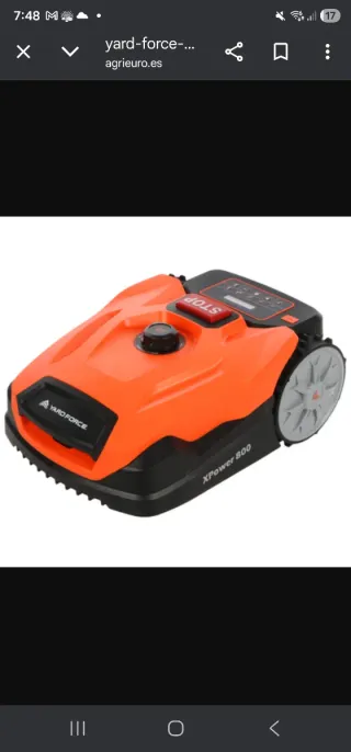 Robot cortacésped Yard Force NX 80 i