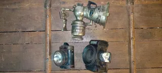 Lote 3 Faros Antiguos - H. Miller (Carburo) y Ever