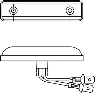 HELLA VALUEFIT Luz trasera - LED - 12V - montaje e