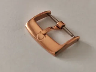 Fibbia Omega Oro Rosa