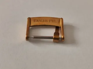 Fibbia Omega Oro Rosa