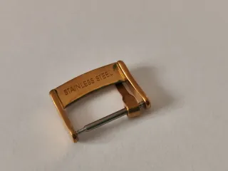 Fibbia Omega Oro Rosa