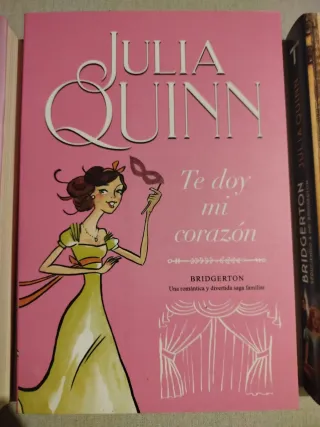 Libros Bridgerton Julia Quinn (4 unidades)