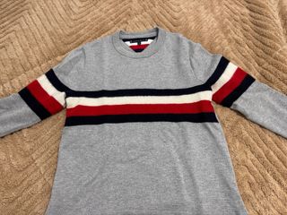 Jersey Tommy Hilfiger Gris Rayas