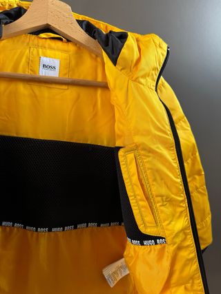 Chaqueta Hugo Boss Niño Nieve Amarilla
