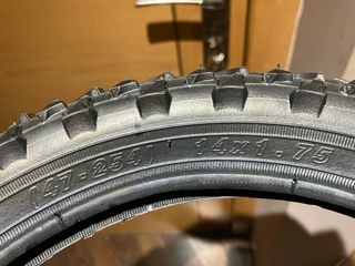 Cubierta Rueda Bici 14x1.75 mas camara