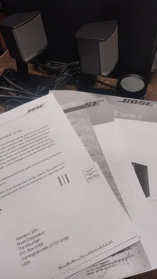 Sistema Bose 2.1 compation 3 serie 2