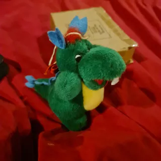 Peluche drago verde