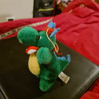 Peluche drago verde