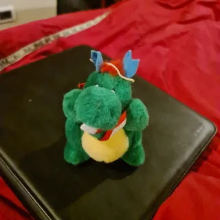 Peluche drago verde