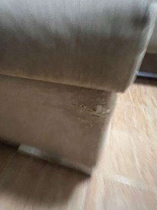 Sofá Chaiselongue Beige/Marrón