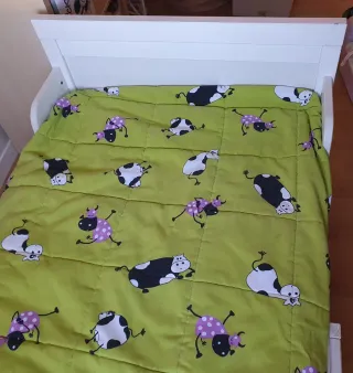 Cama infantil blanca IKEA