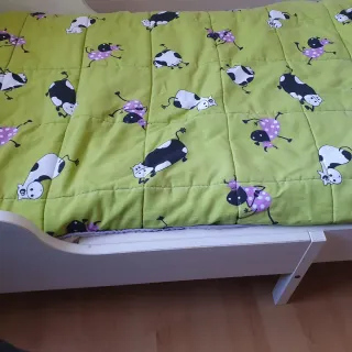 Cama infantil blanca IKEA