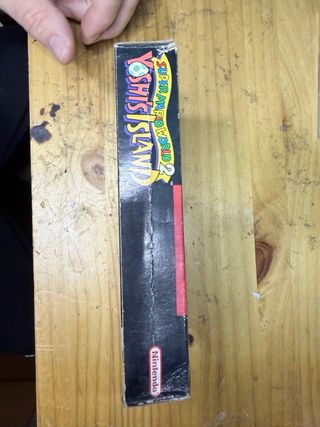 Super Mario World 2 Yoshi's Island SNES Caja