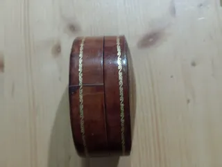 Cofanetto portagioie ovale