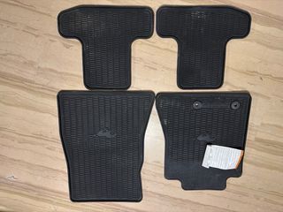 Alfombrillas Goma Mustang Delanteras y Traseras