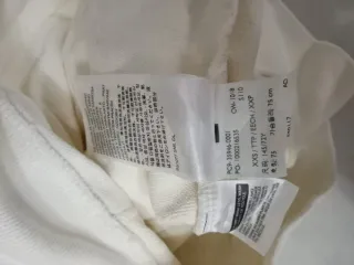 Felpa Levi's bianca con logo color block