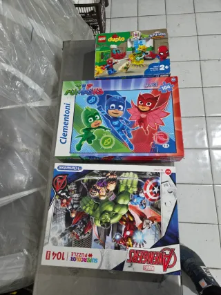 Lego Duplo, PJ Masks e Avengers Puzzle