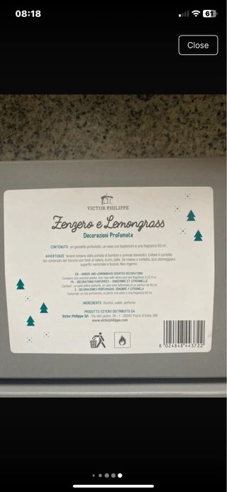 Profumatori Ambiente Victor Philippe Set