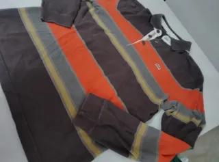 Polo Lacoste vintage a righe