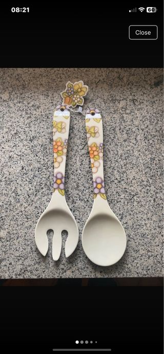 Mestoli Insalata Thun Floreale