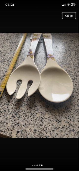 Mestoli Insalata Thun Floreale