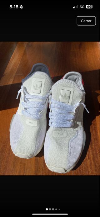 Zapatillas Adidas NMD Blancas y Rosas