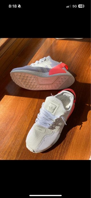 Zapatillas Adidas NMD Blancas y Rosas