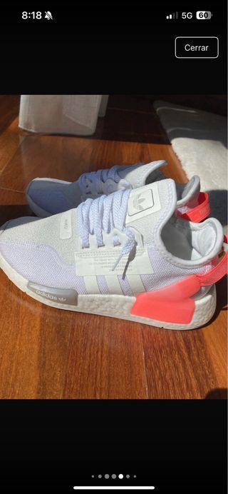 Zapatillas Adidas NMD Blancas y Rosas