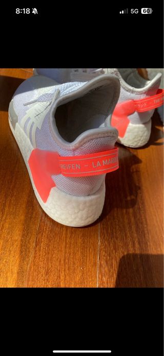 Zapatillas Adidas NMD Blancas y Rosas