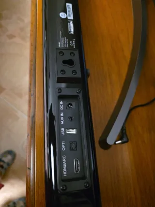 Barra de Sonido Elbe Negra