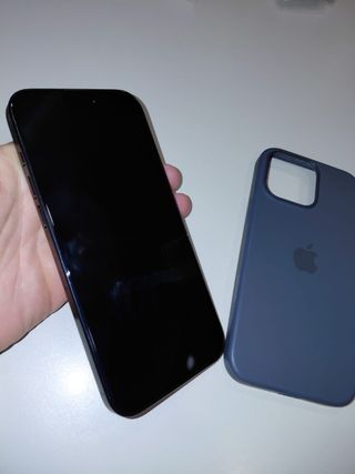 iPhone 16 Pro Max Azul + Funda Original