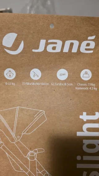 Carrito + capazo Jane Crosslight 2024