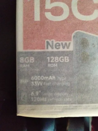 Redmi 15C 128GB Nuovo imballato mai utilizzato